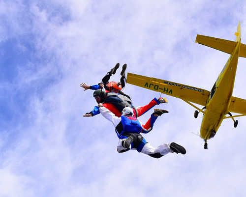 Skydiving When Sick