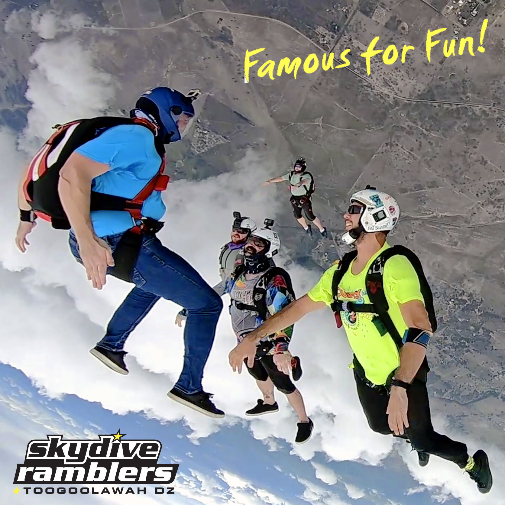 Fun Jumpers 🎞 at Ramblers Toogs DZ (March - April 2021) - Skydive Ramblers 